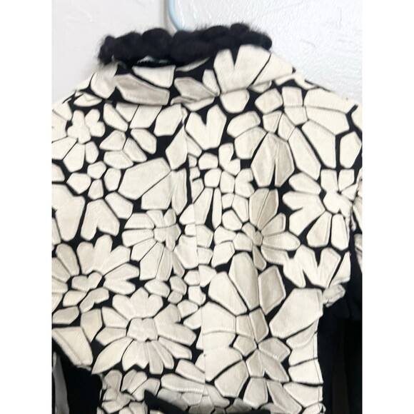 Vintage Y2K 90s Tricot Chic Italian Floral Blazer $350+ Grunge Chic 42 US 6 - Picture 12 of 13